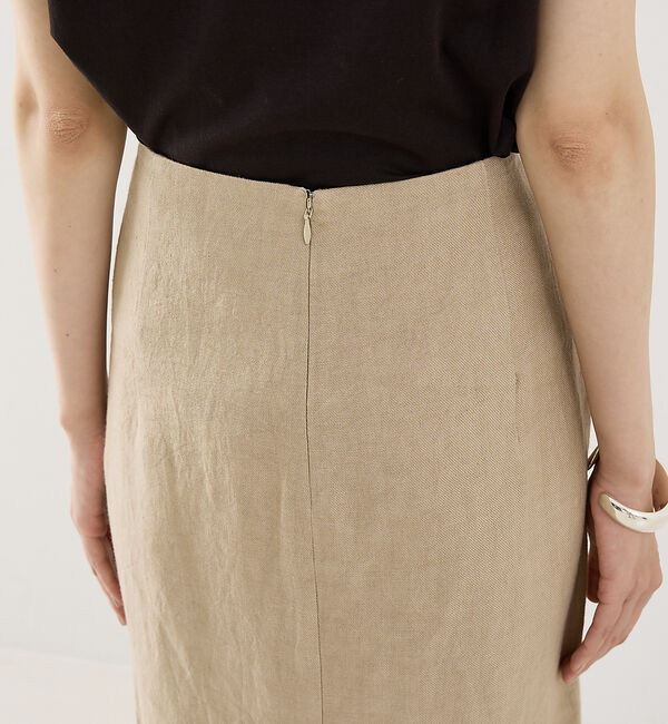 The Store by C' 「【COCUCA】リネンストレートスカート」|スカート|