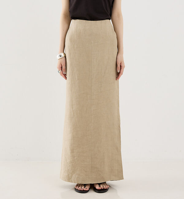 The Store by C' 「【COCUCA】リネンストレートスカート」|スカート|