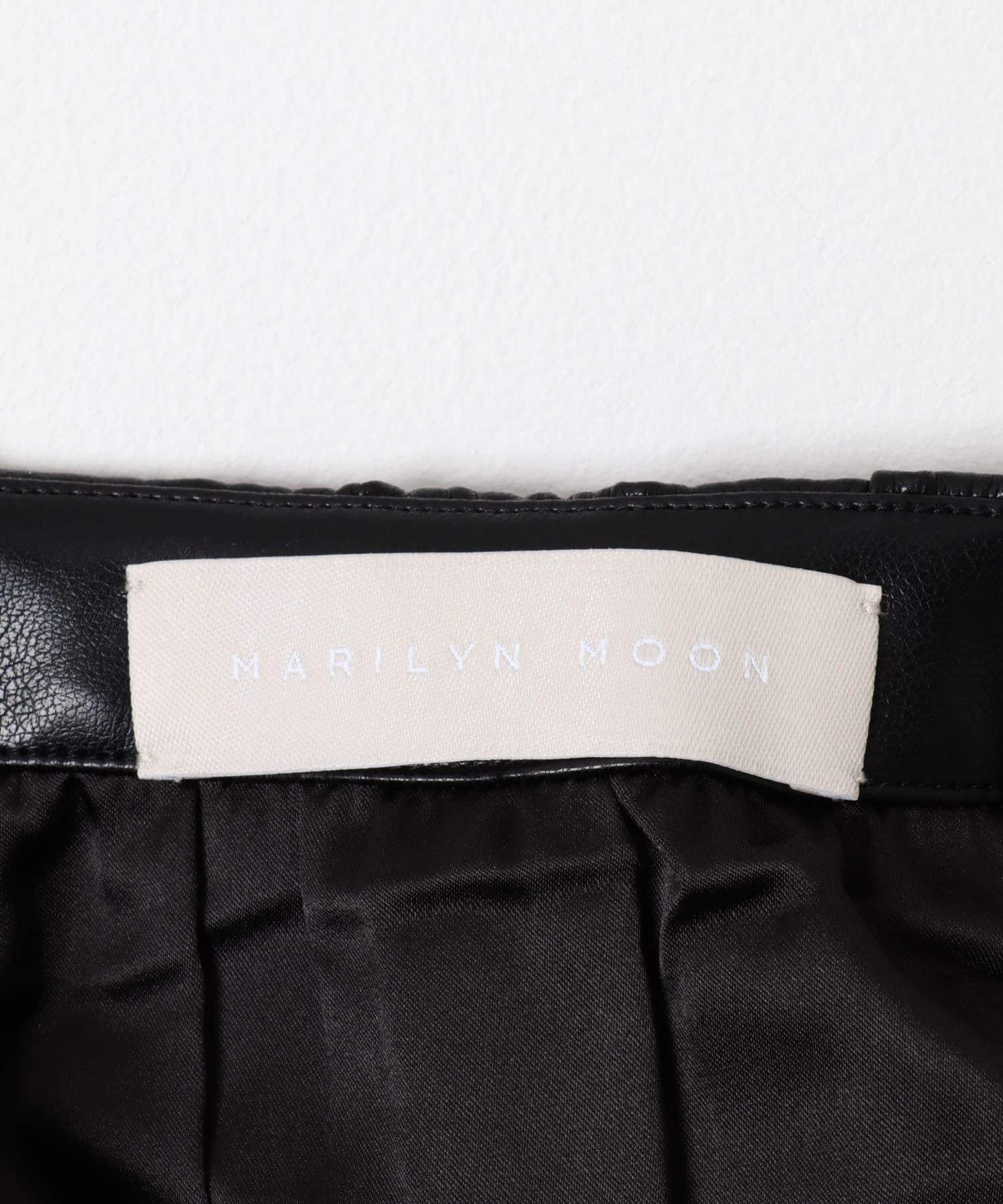 URBAN RESEARCH ROSSO「MARILYN MOON　eco leather pleats jacket」|ブルゾン・スタジャン|