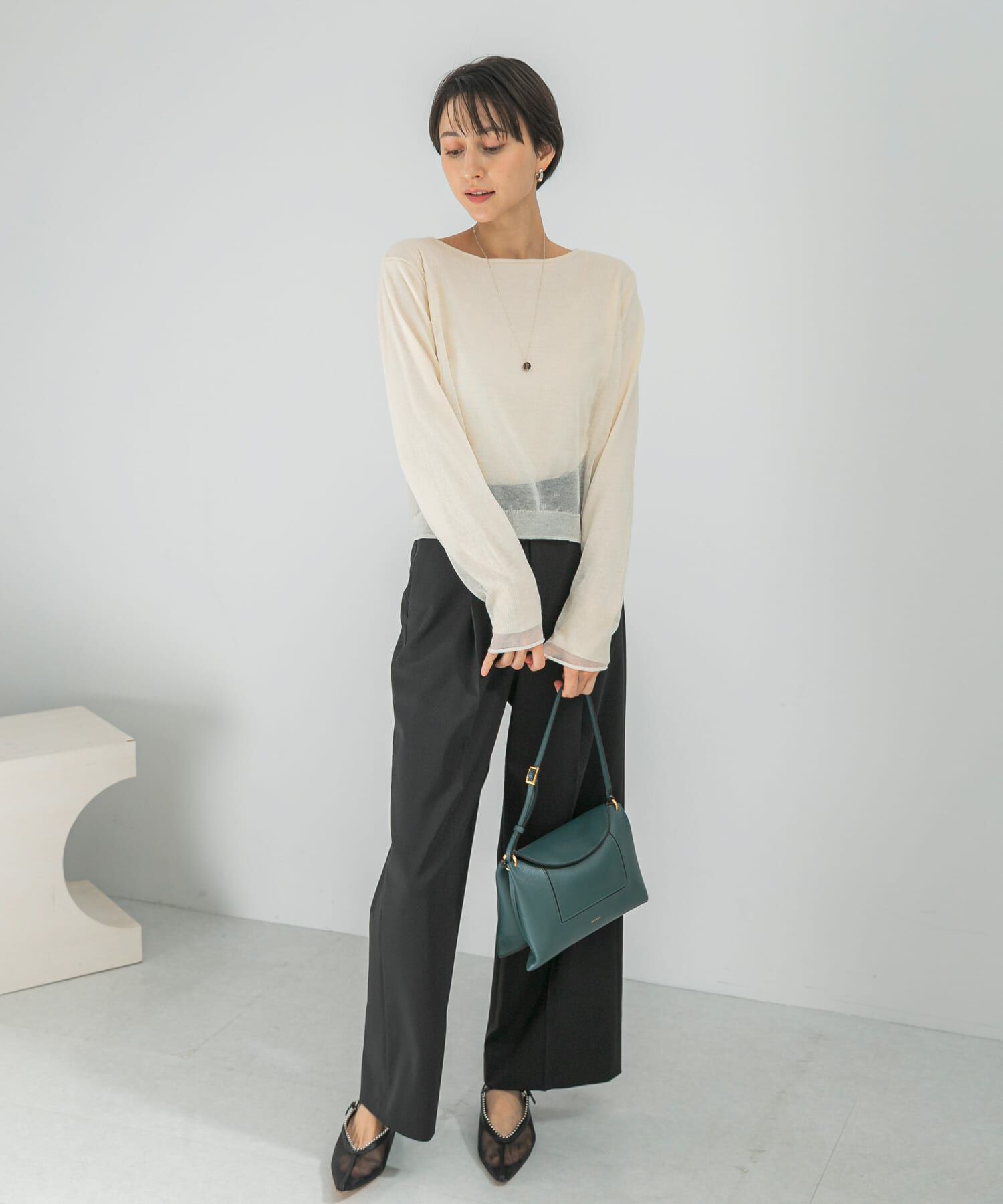 URBAN RESEARCH ROSSO「防シワハイウエストワイドスラックス」|その他|