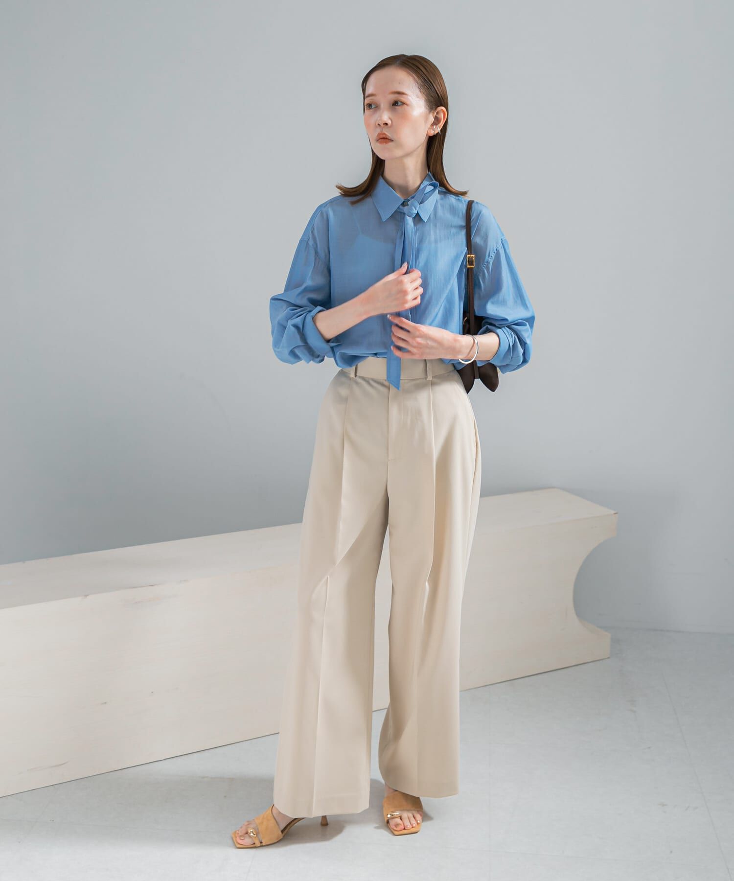 URBAN RESEARCH ROSSO「防シワハイウエストワイドスラックス」|その他|