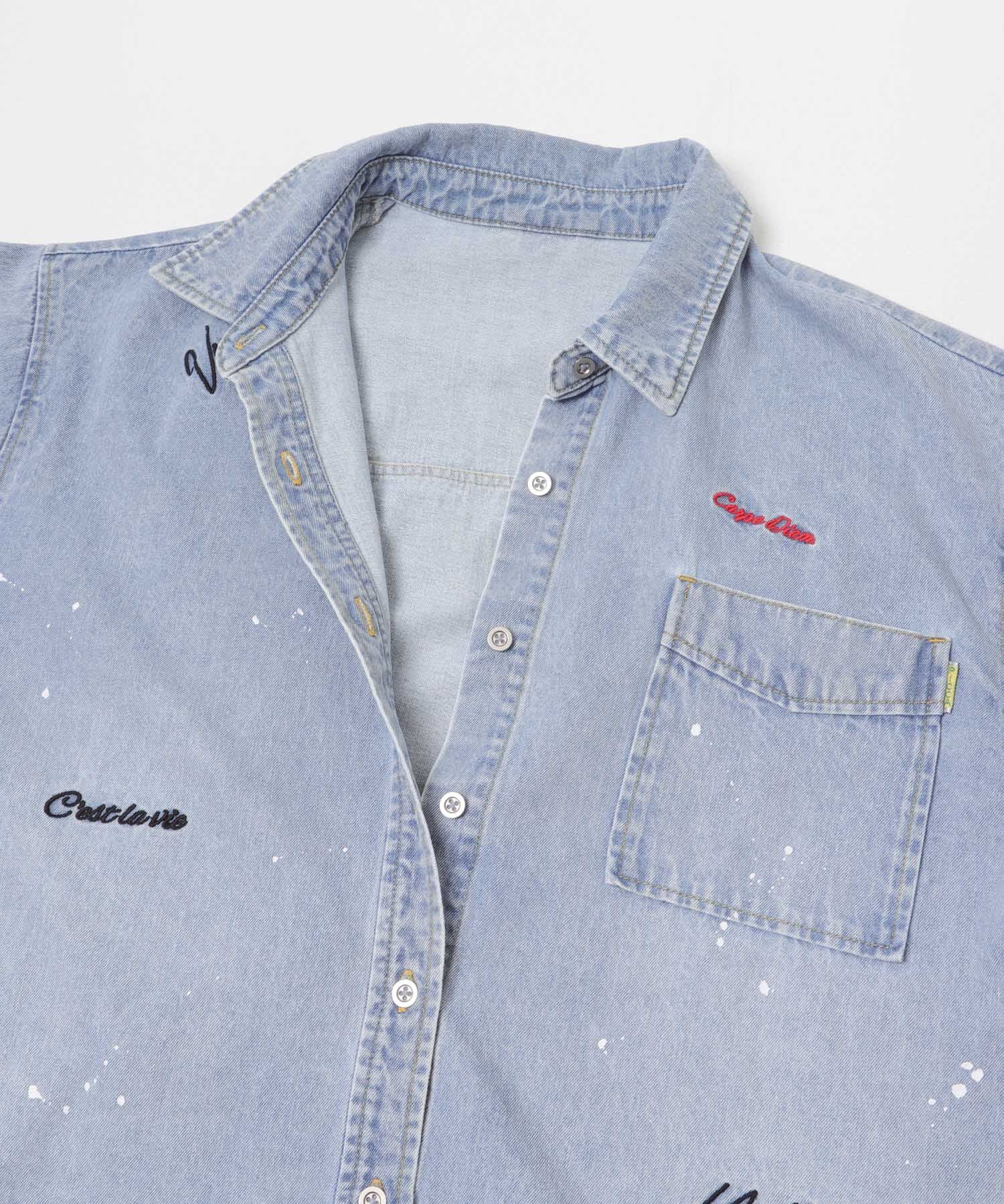 URBAN RESEARCH「『別注』PICCADILLY&times;URBAN RESEARCH　刺繍デニムシャツ」|シャツ・ブラウス|