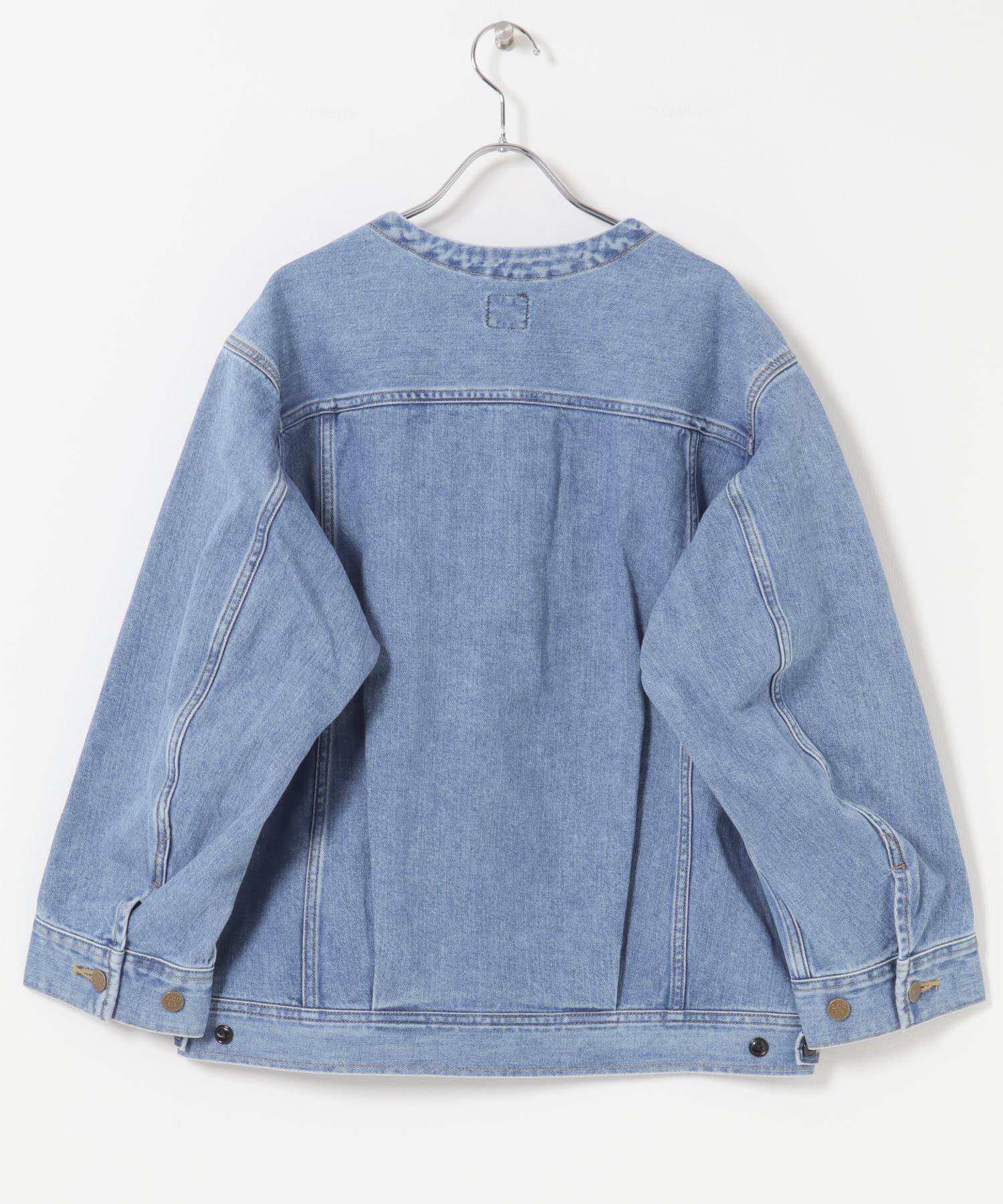 URBAN RESEARCH ROSSO「『別注』Lee101&times;ROSSO　NOCOLLAR JACKET」|デニムジャケット|