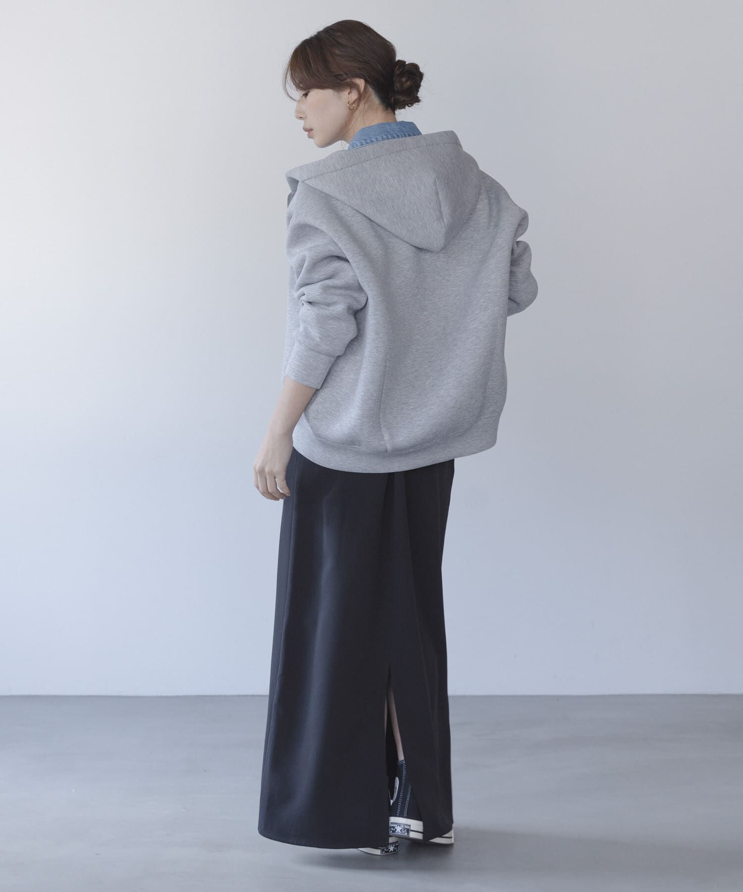 Sonny Label 「ダンボールZIPコクーンフーディー」|パーカー|