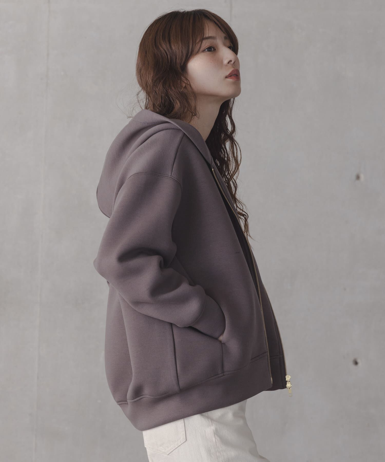 Sonny Label 「ダンボールZIPコクーンフーディー」|パーカー|