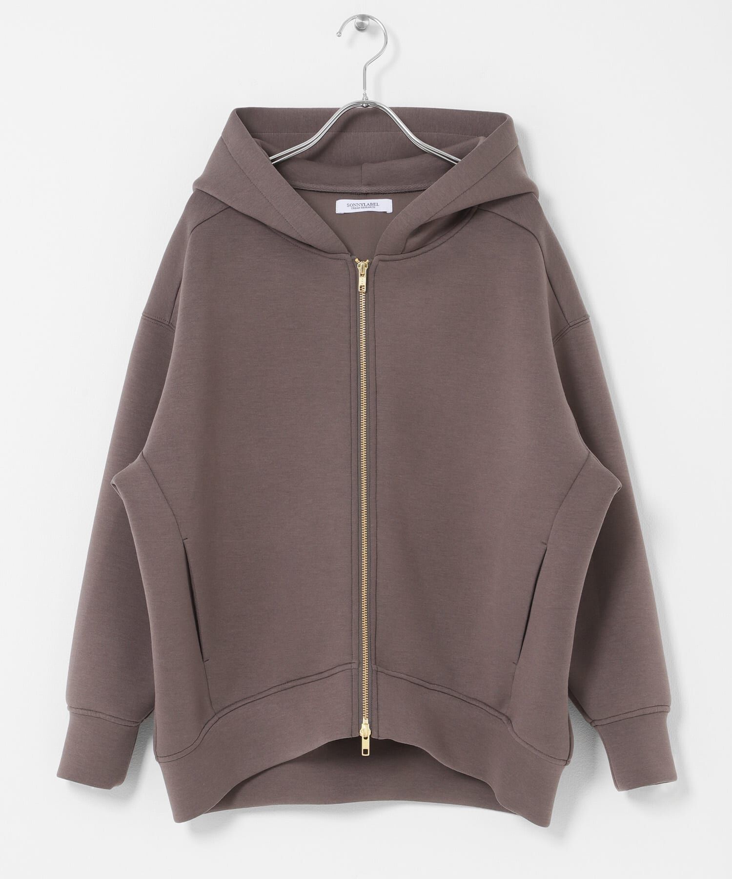 Sonny Label 「ダンボールZIPコクーンフーディー」|パーカー|