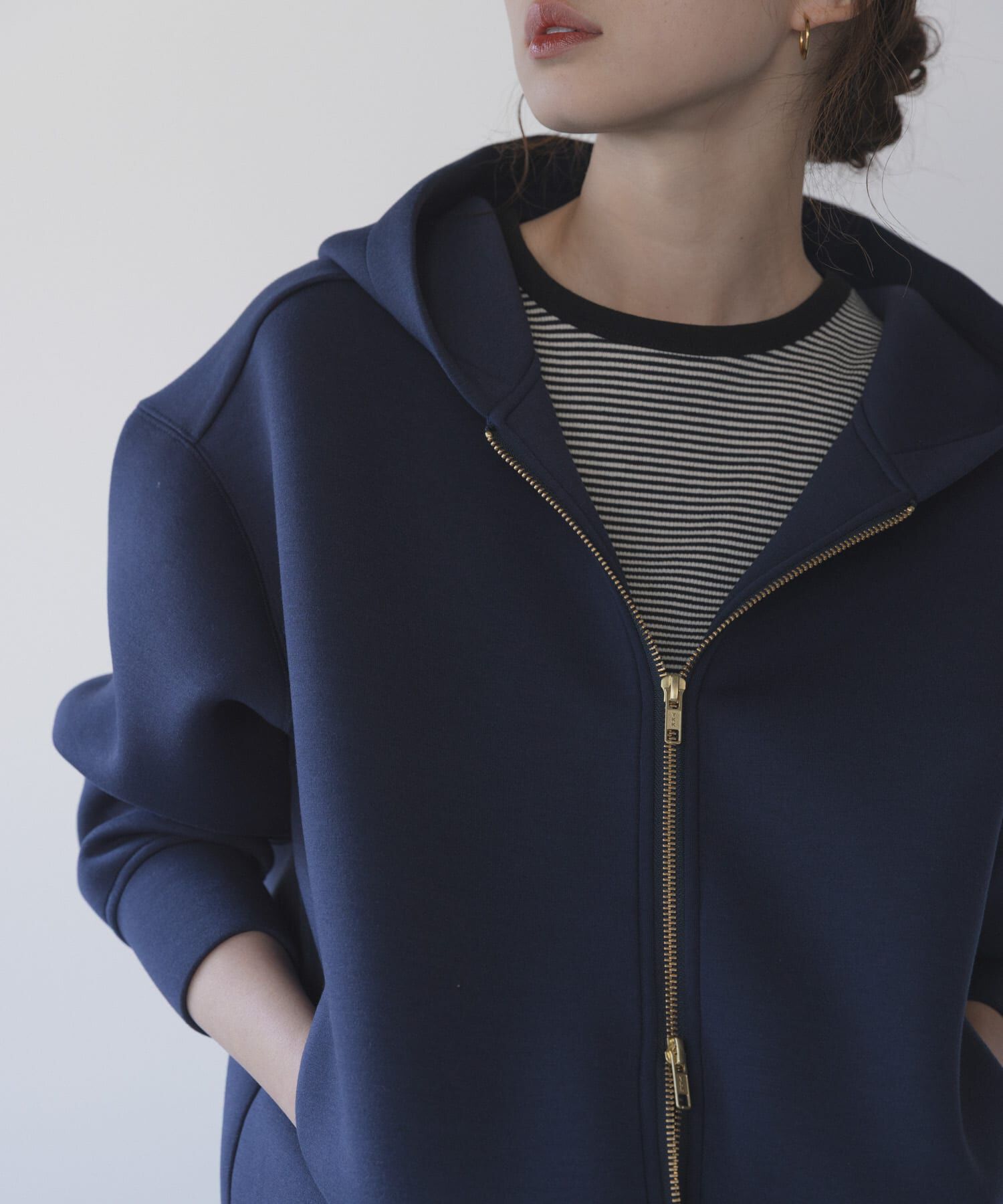 Sonny Label 「ダンボールZIPコクーンフーディー」|パーカー|