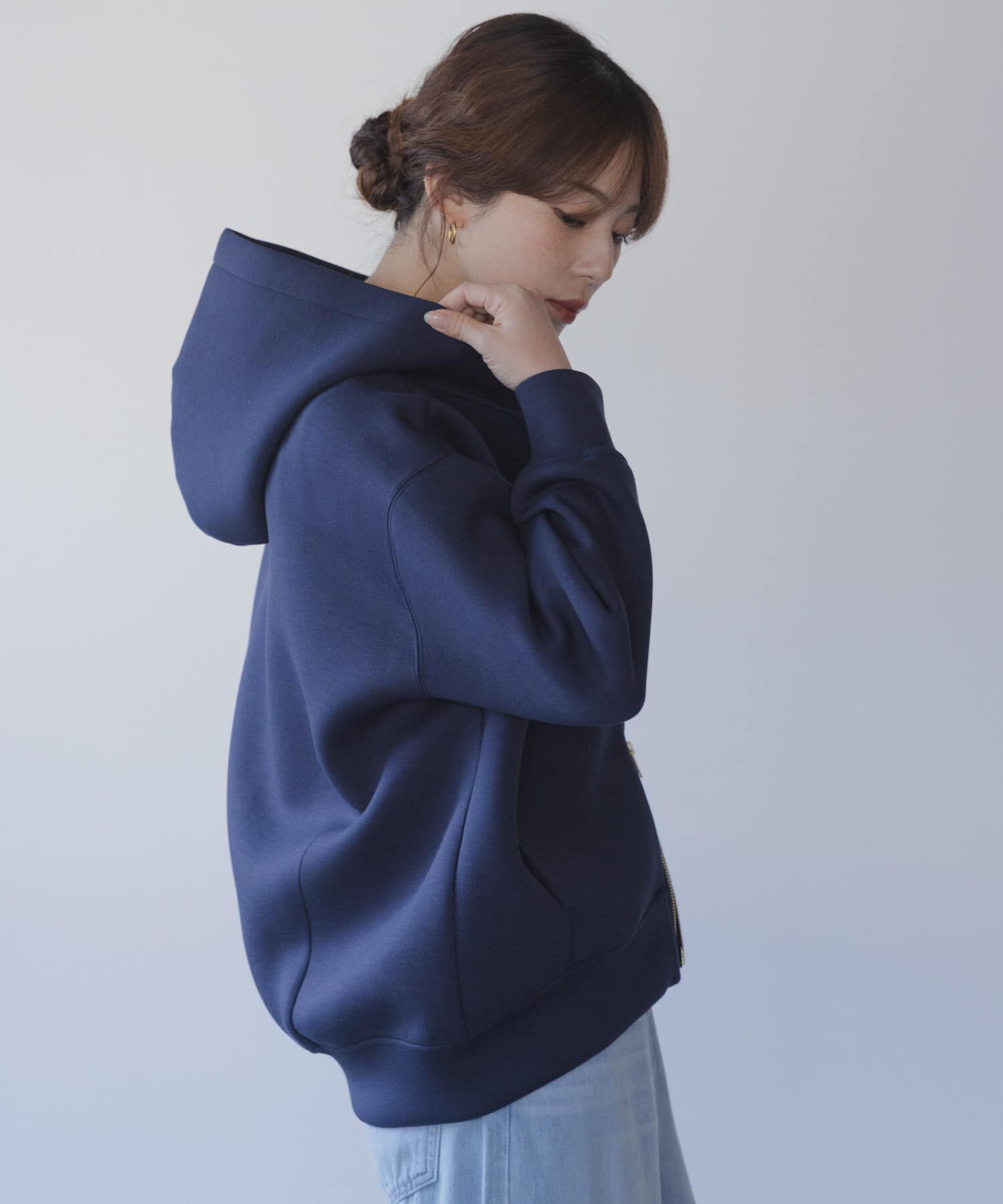 Sonny Label 「ダンボールZIPコクーンフーディー」|パーカー|