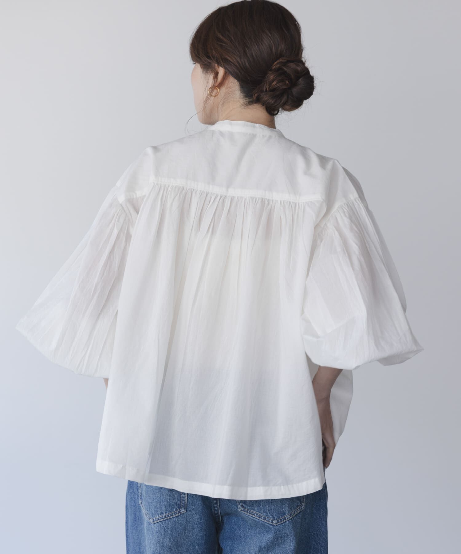 Sonny Label 「エアリーコットンタックボリュームブラウス」|シャツ・ブラウス|