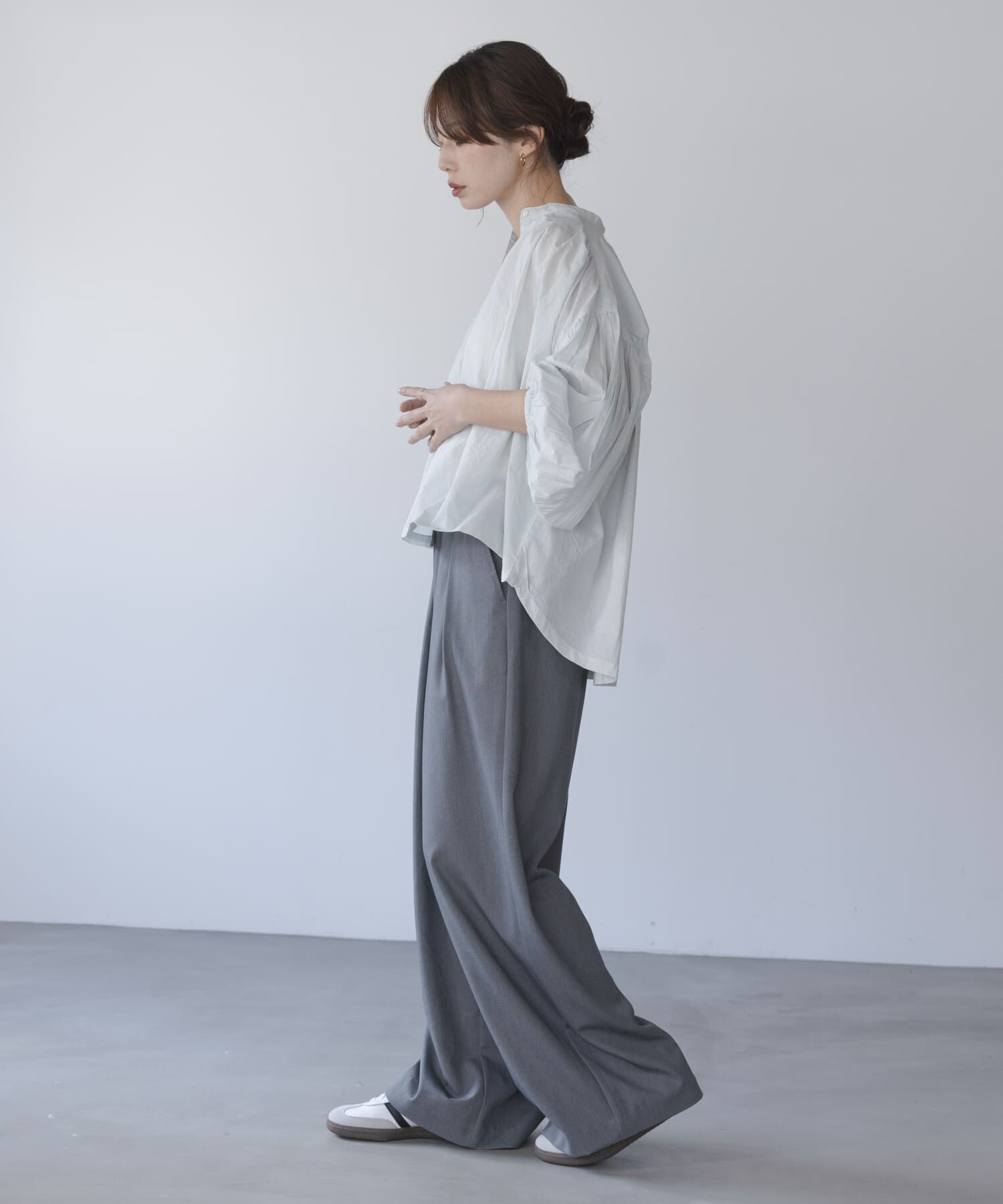 Sonny Label 「エアリーコットンタックボリュームブラウス」|シャツ・ブラウス|