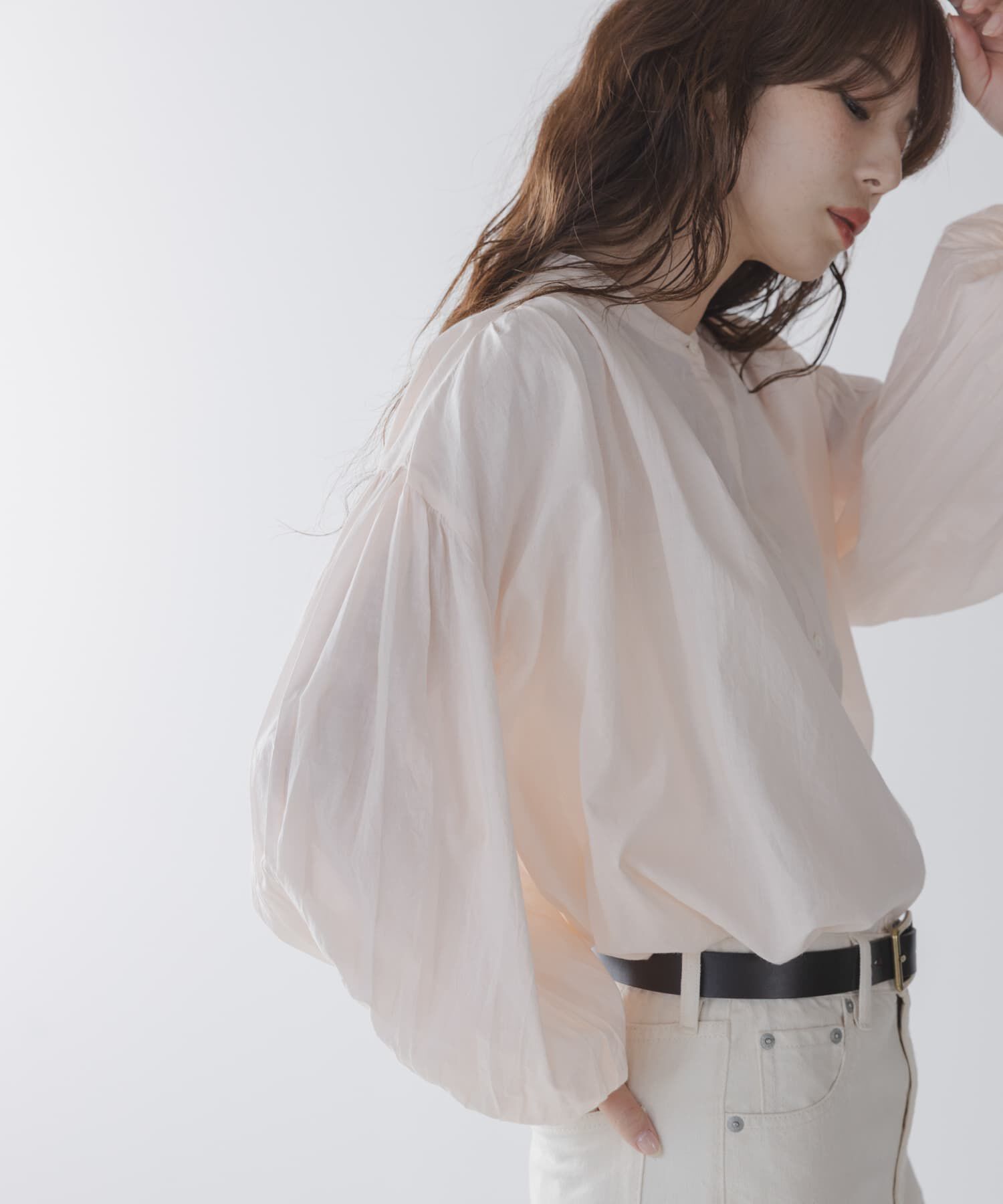 Sonny Label 「エアリーコットンタックボリュームブラウス」|シャツ・ブラウス|