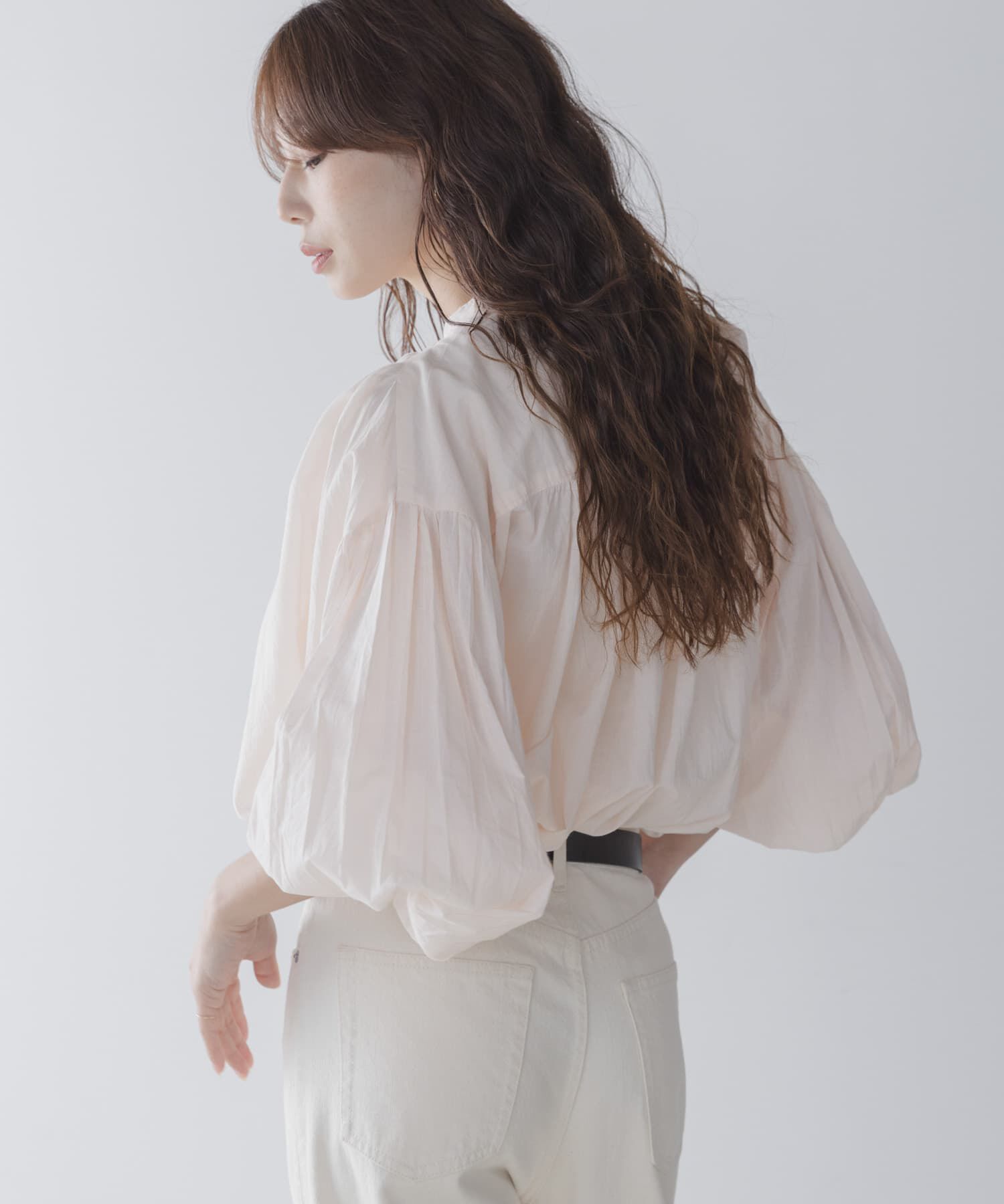 Sonny Label 「エアリーコットンタックボリュームブラウス」|シャツ・ブラウス|