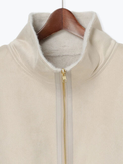 Te chichi「リバーシブルムートンスタンド衿ブルゾン」|その他|