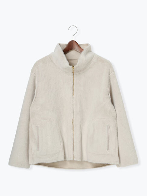 Te chichi「リバーシブルムートンスタンド衿ブルゾン」|その他|