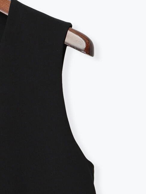 Te chichi「【セレモニーアイテム】サイドプリーツペプラムジレ（セットアップ可）」|ダウンベスト・ベスト|