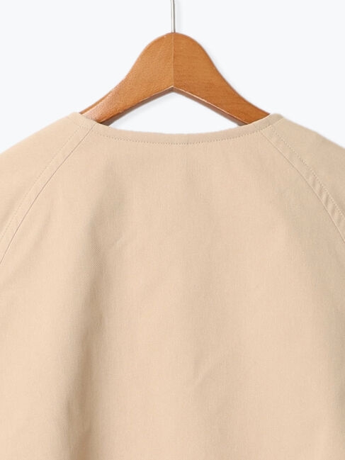 Lugnoncure「【撥水/防花粉】ノーカラーショートコート」|その他|