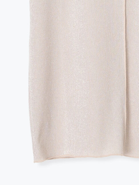 Te chichi TERRASSE「ラメテレコハーフスリーブトップス」|Tシャツ・カットソー|