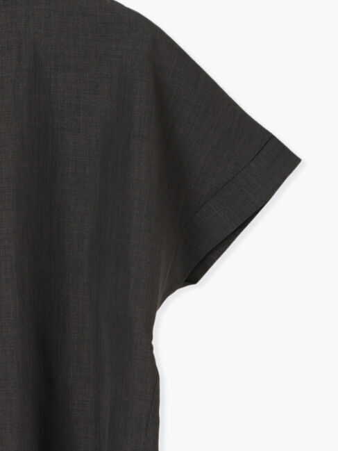 Te chichi TERRASSE「【セットアップ可】麻調スキッパーブラウス」|シャツ・ブラウス|