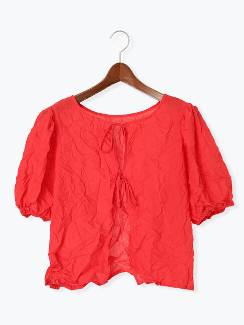 Te chichi TERRASSE「しわ加工前後2WAYブラウス」|シャツ・ブラウス|