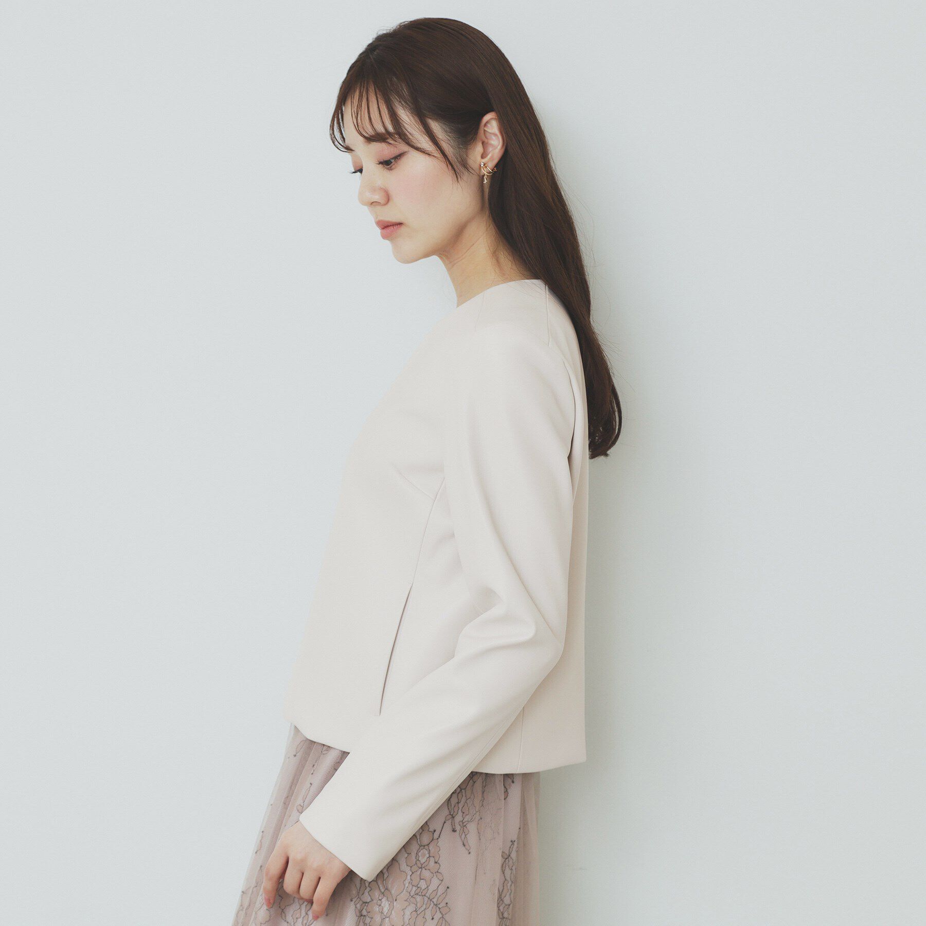 index「シンセティックレザーブルゾン【洗える/ストレッチ】」|ブルゾン・スタジャン|