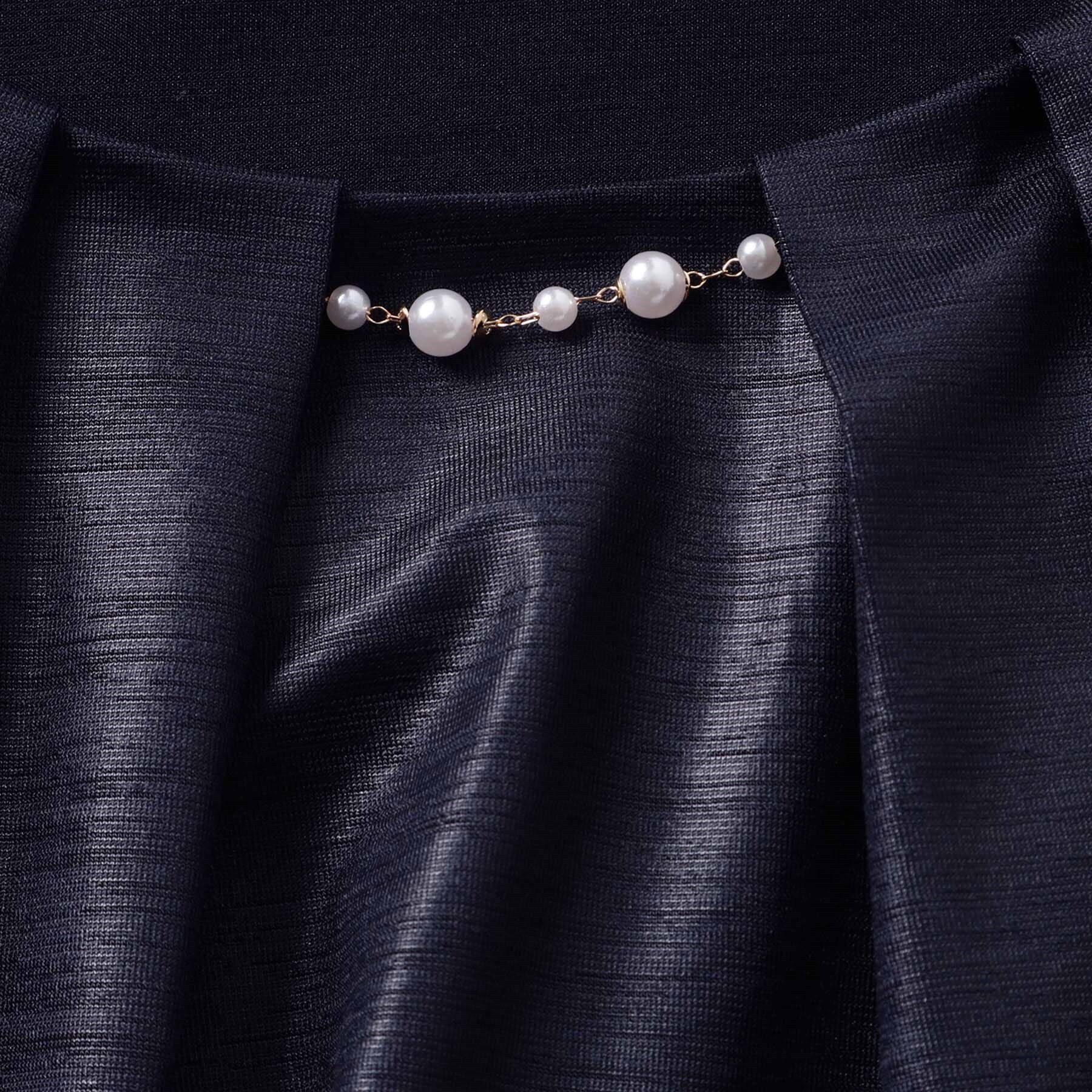 index「パール調チェーン付きフロントタックトップス【洗濯機洗い可】」|シャツ・ブラウス|