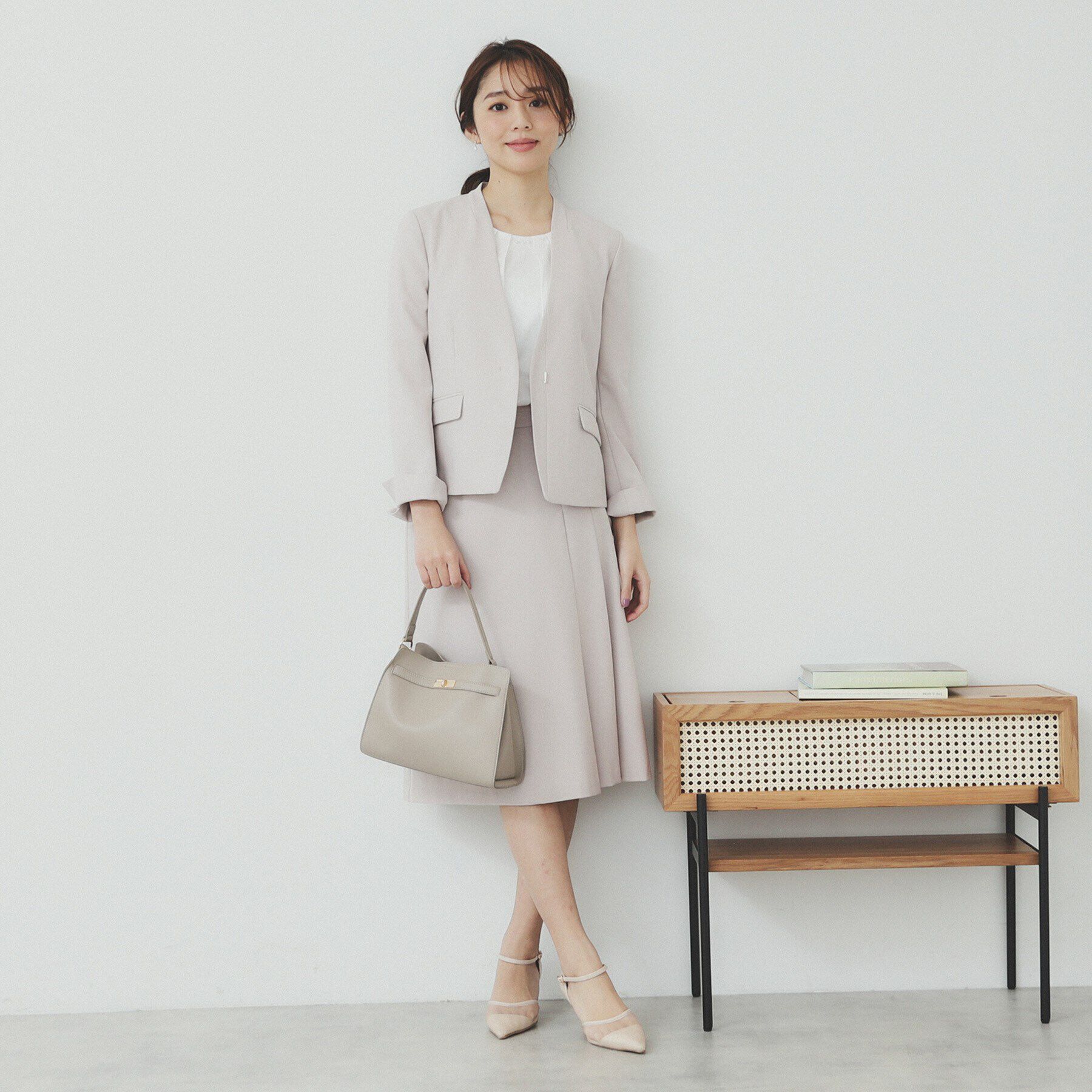 index「パール調チェーン付きフロントタックトップス【洗濯機洗い可】」|シャツ・ブラウス|