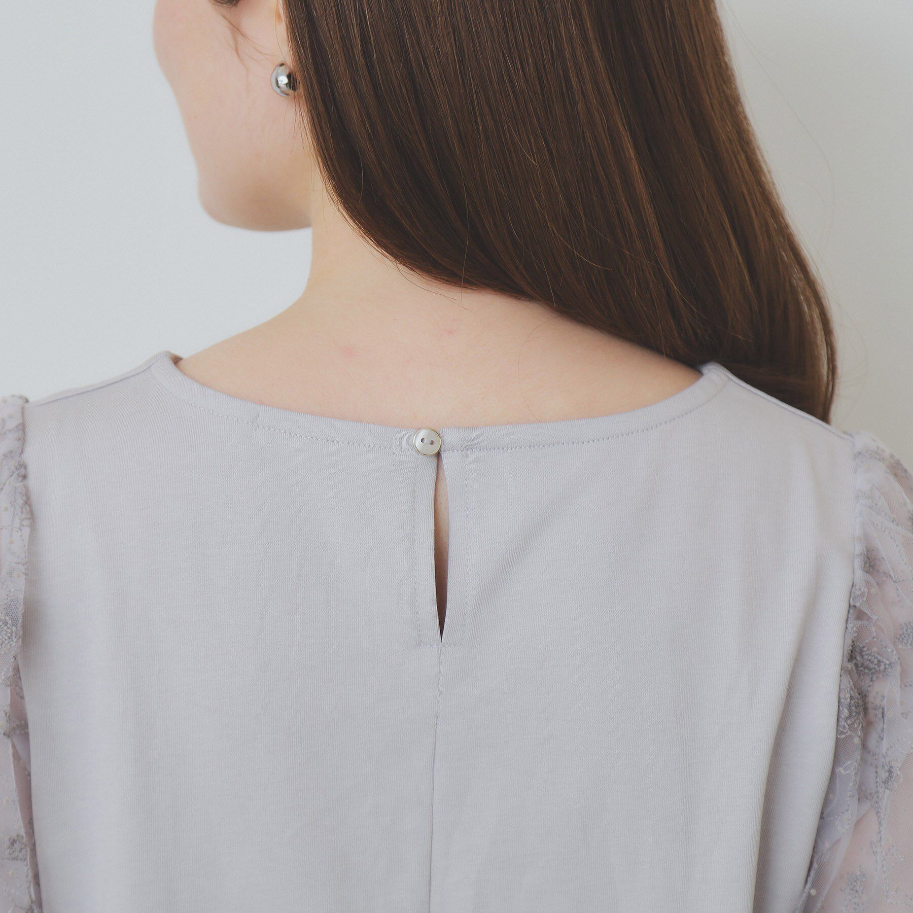 index「シアーバルーンスリーブトップス【洗濯機洗い可/接触冷感】」|Tシャツ・カットソー|