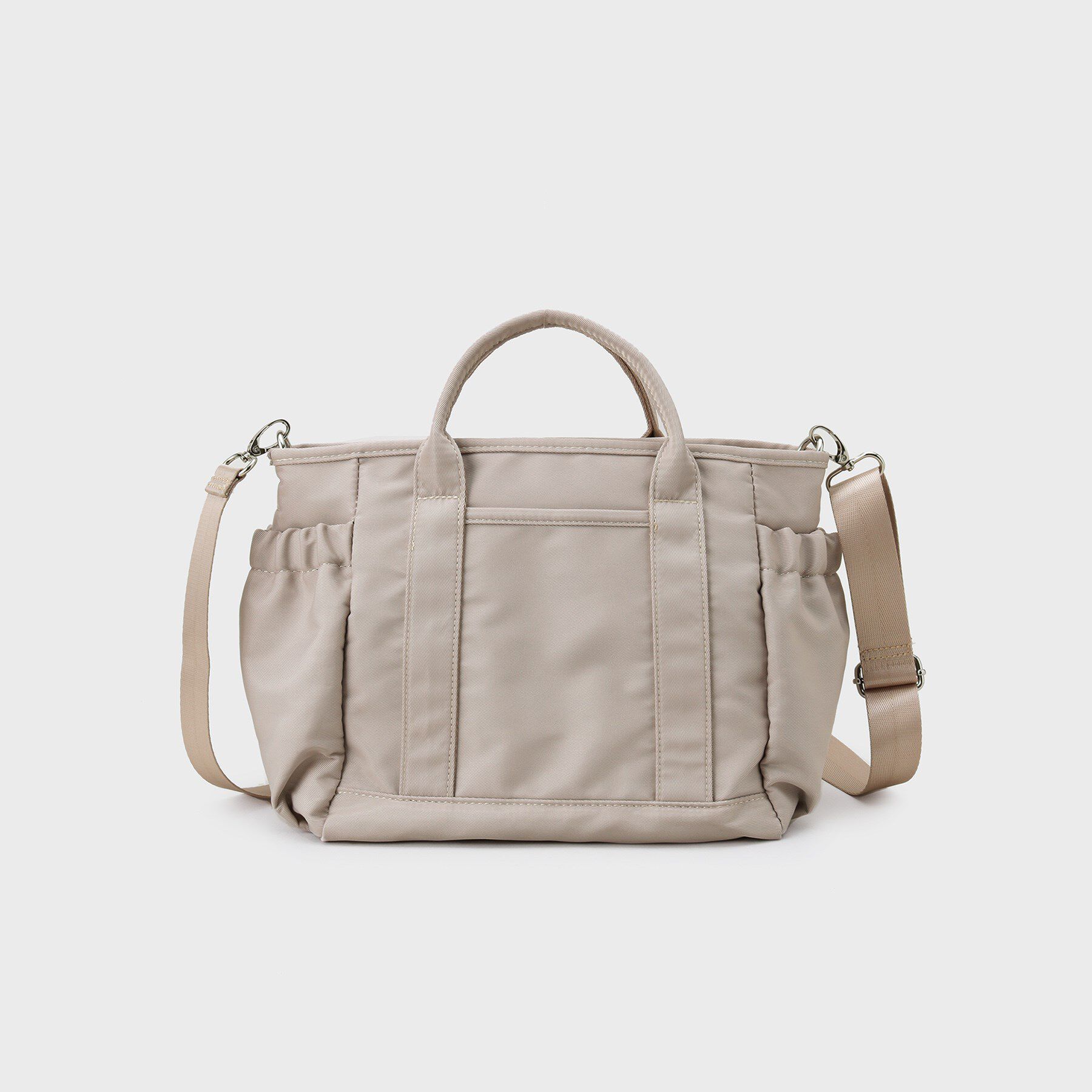 OPAQUE.CLIP「【軽量／撥水加工／2WAY】マルチポケットミドルトートバッグ」|トートバッグ|