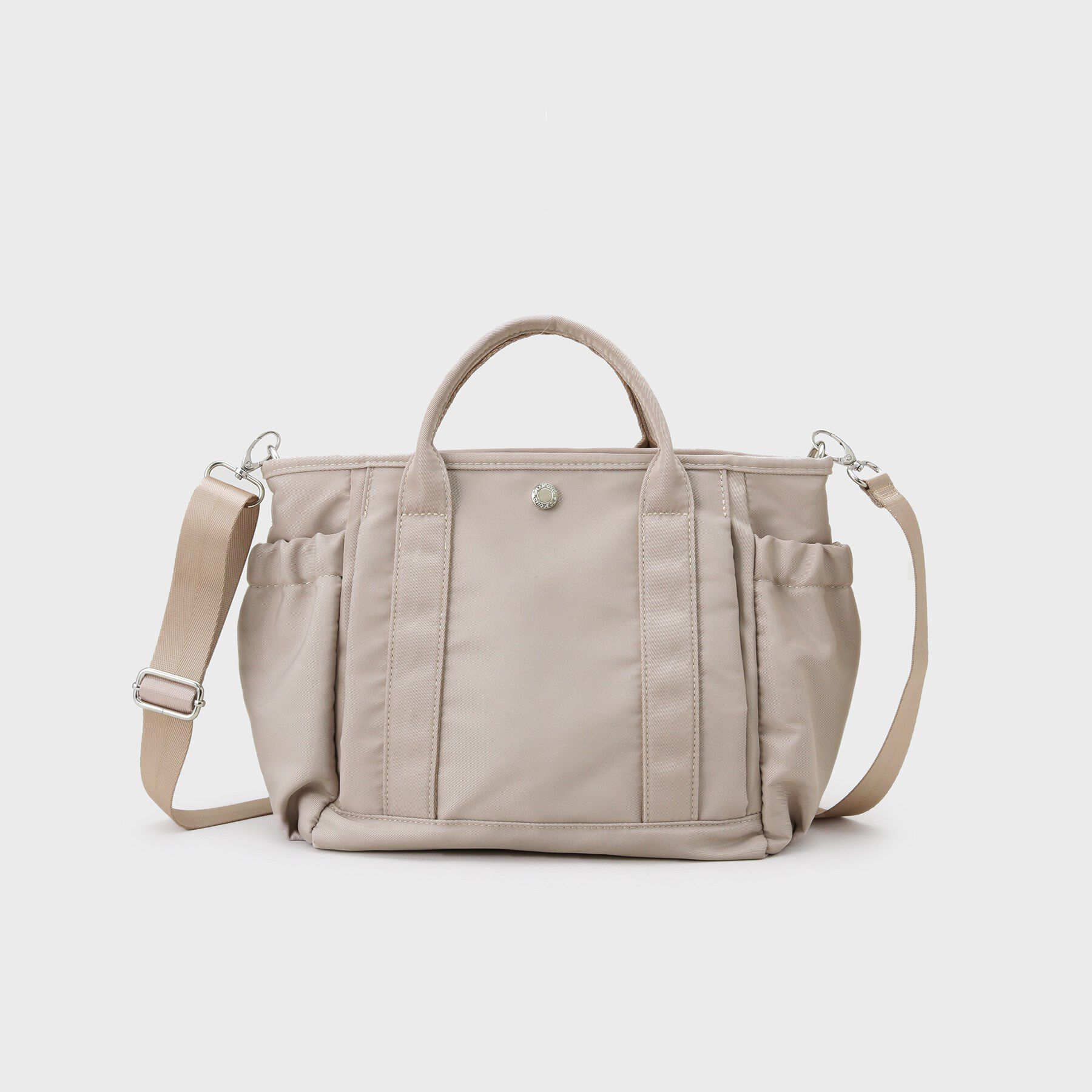 OPAQUE.CLIP「【軽量／撥水加工／2WAY】マルチポケットミドルトートバッグ」|トートバッグ|