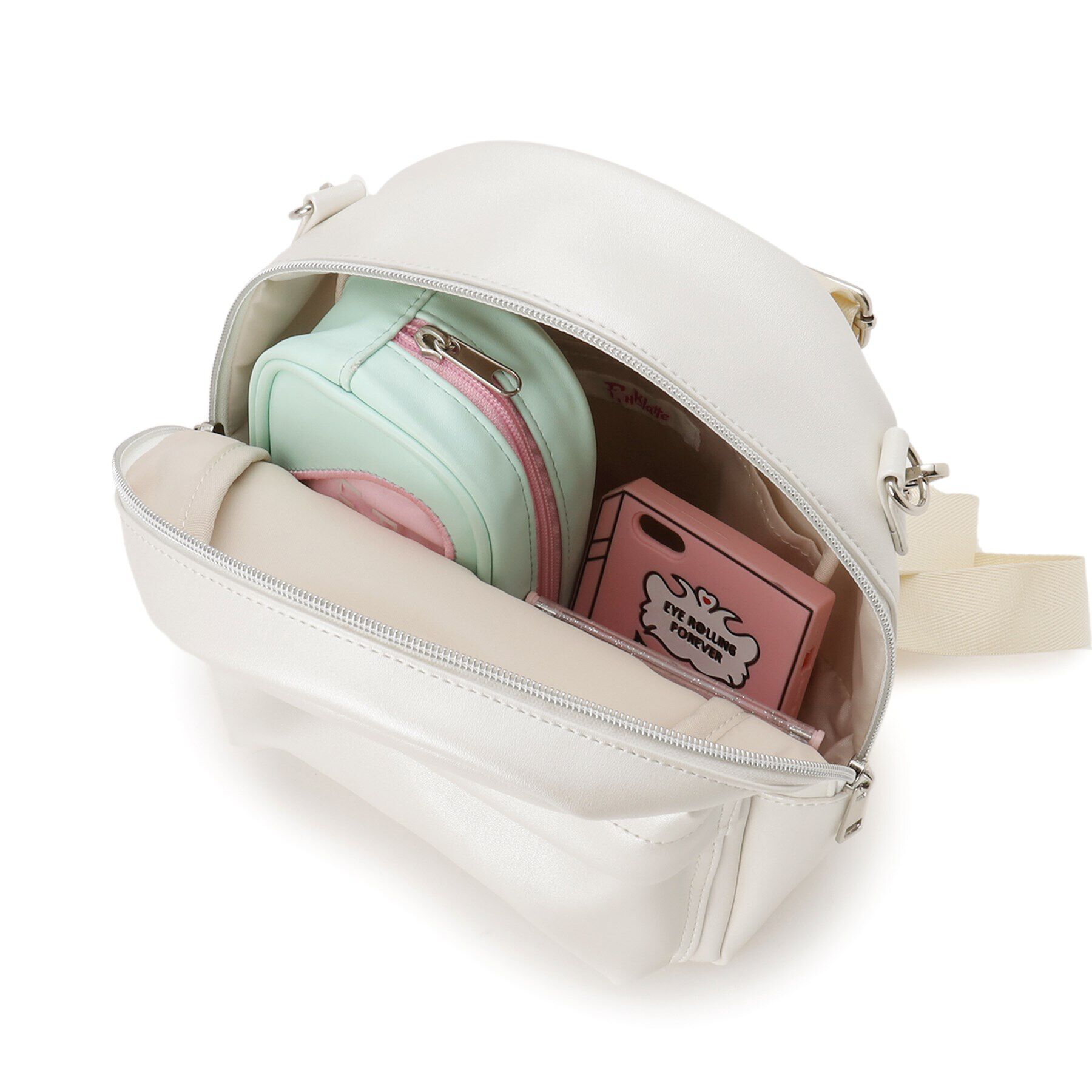 PINK-latte「チャーム付きミニリュック」|リュック|