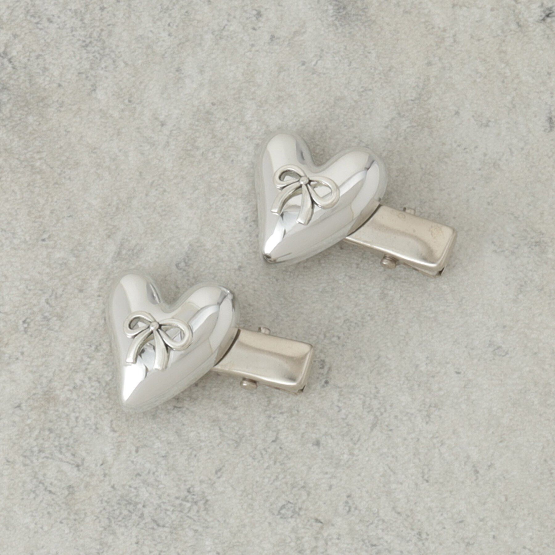 PINK-latte「2Pメタルヘアピン」|その他|シルバー(006)