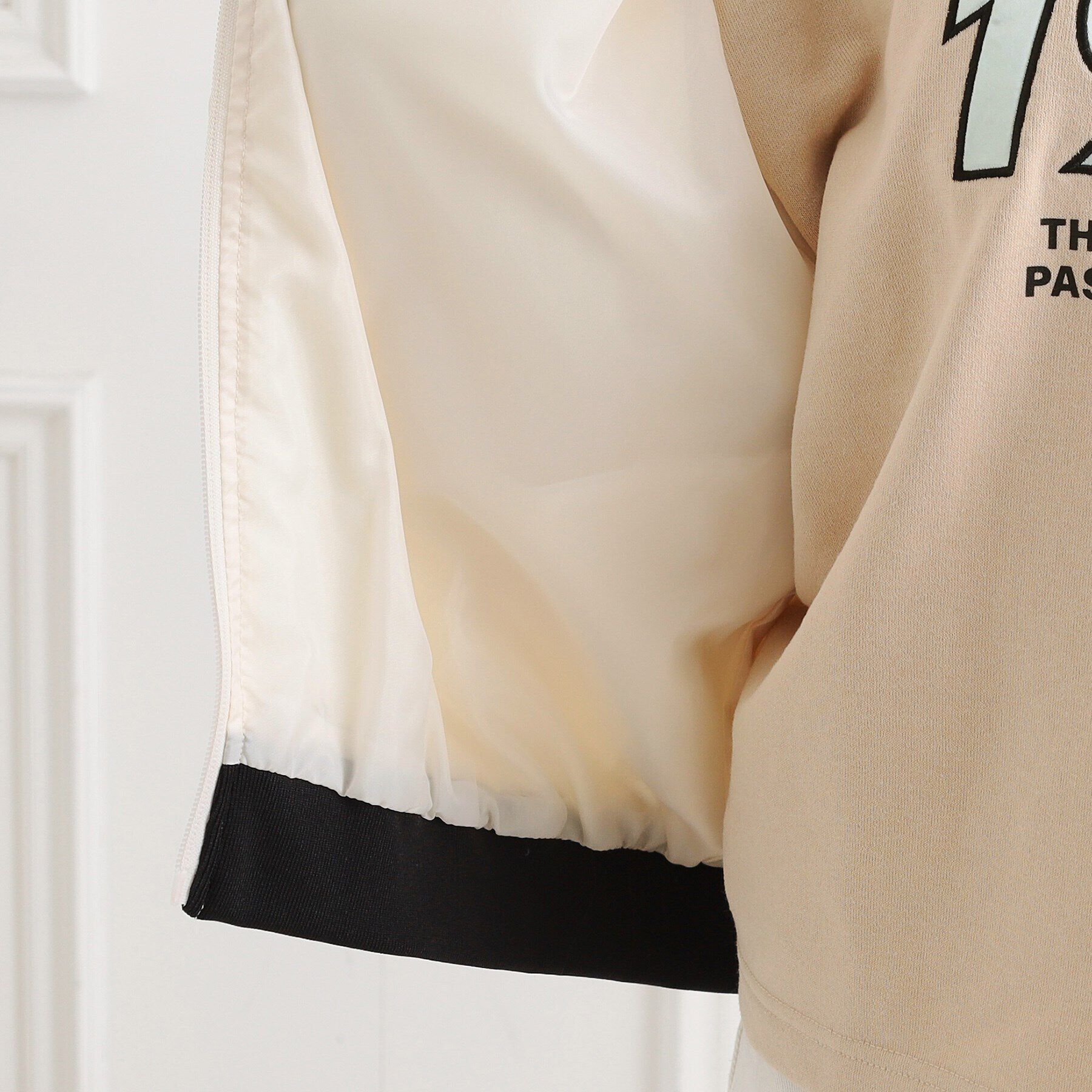 PINK-latte「トラックジャケット」|ブルゾン・スタジャン|