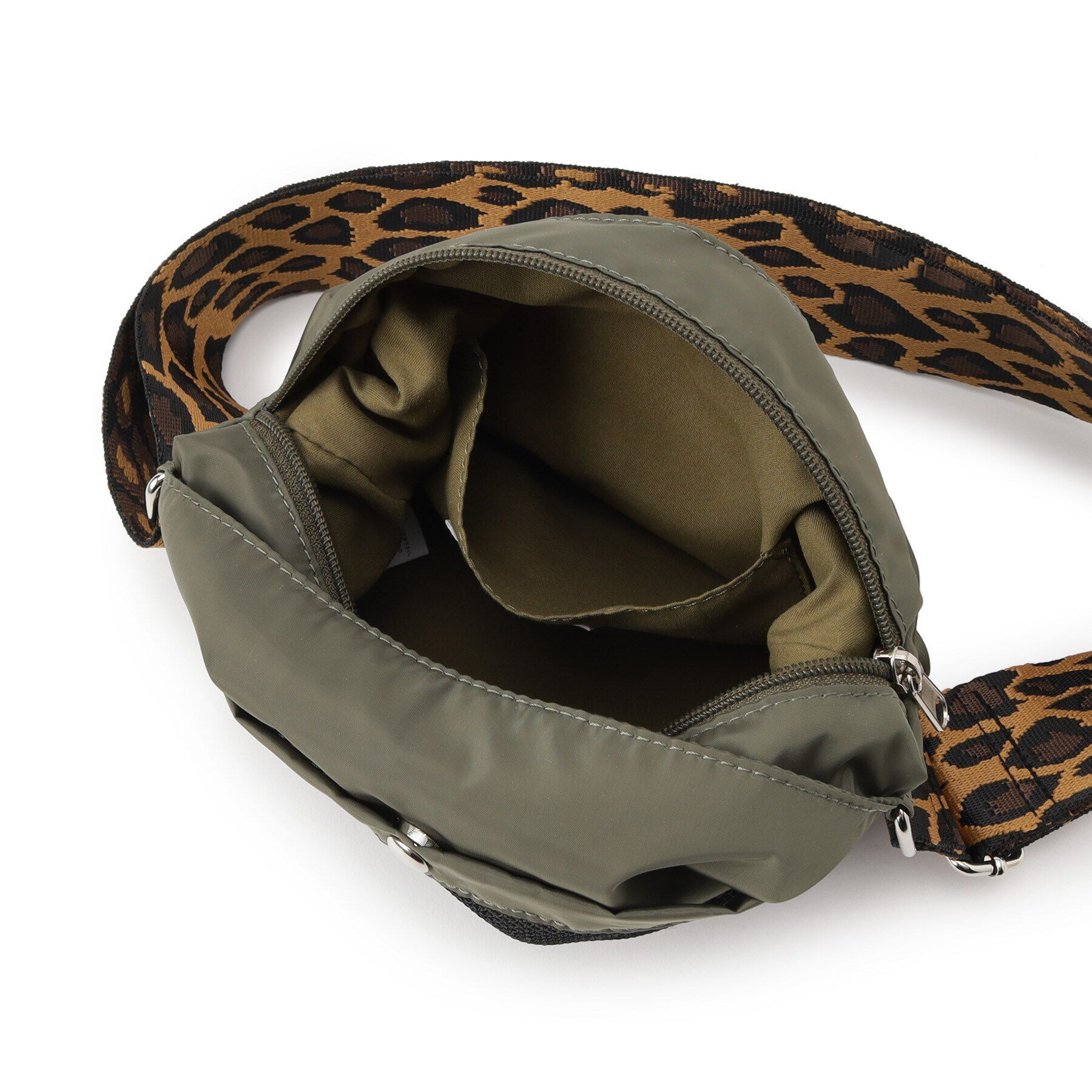 PINK-latte「レオパードカジュアルショルダー」|ショルダー・メッセンジャー|