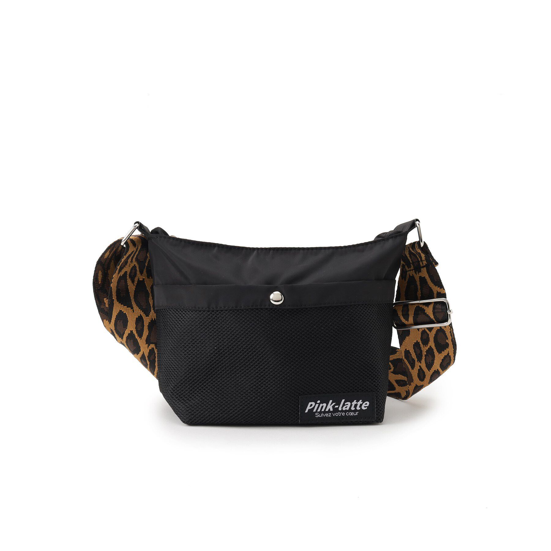PINK-latte「レオパードカジュアルショルダー」|ショルダー・メッセンジャー|