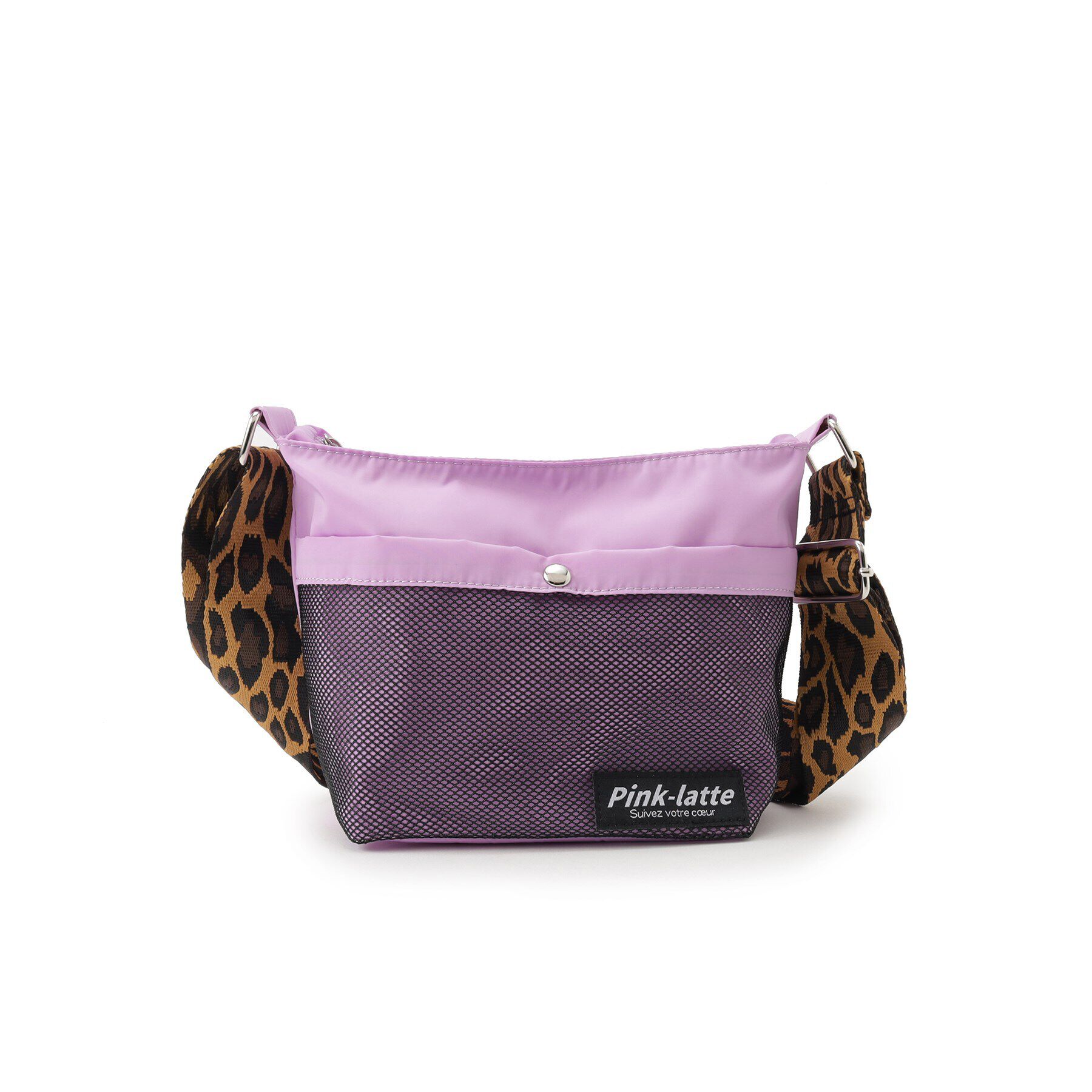 PINK-latte「レオパードカジュアルショルダー」|ショルダー・メッセンジャー|
