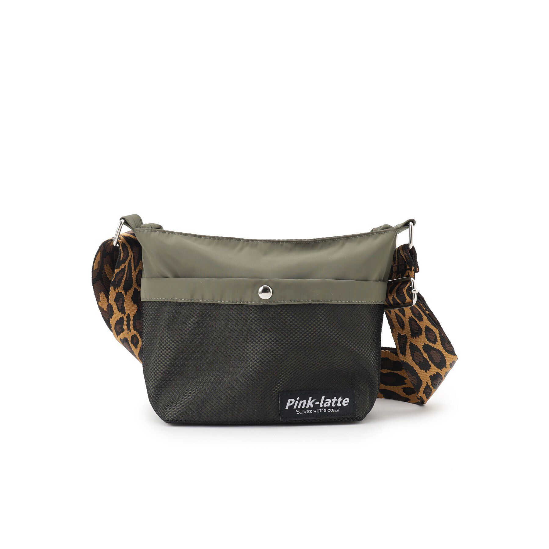 PINK-latte「レオパードカジュアルショルダー」|ショルダー・メッセンジャー|