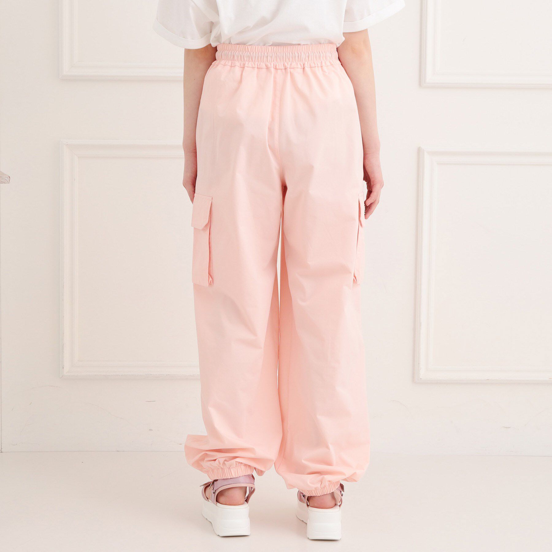 PINK-latte「シンプルカーゴパンツ」|その他|