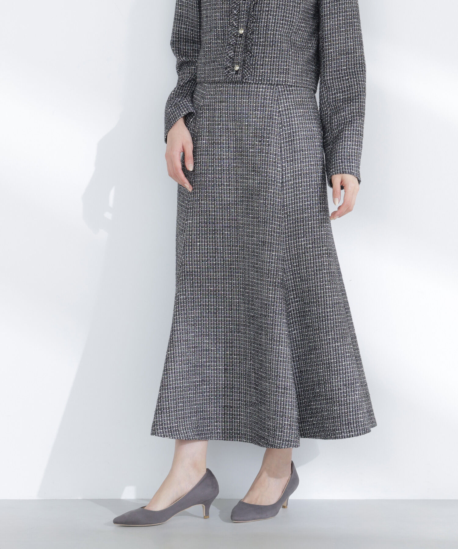  「スプリングツイード SETUP スカート」|スカート|