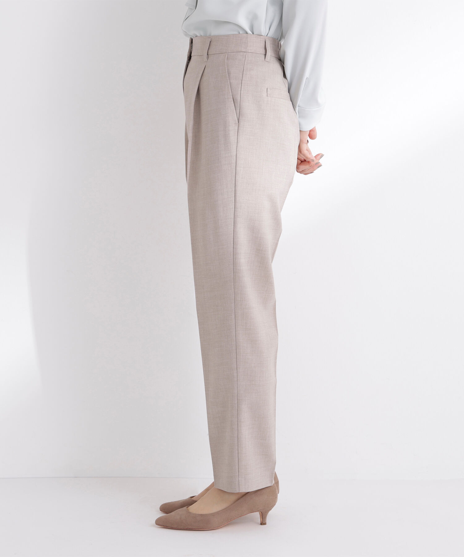  「リネンライク SETUP パンツ」|その他|