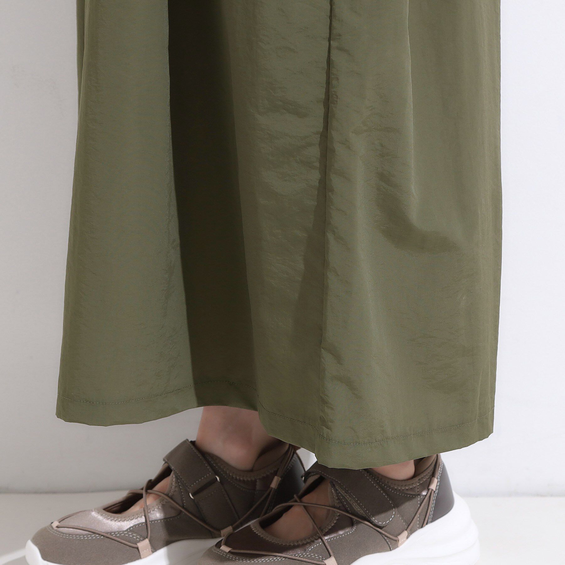 SHOO･LA･RUE「【S-LL】シルエットが変えられる ドッキングワンピース」|ワンピース|