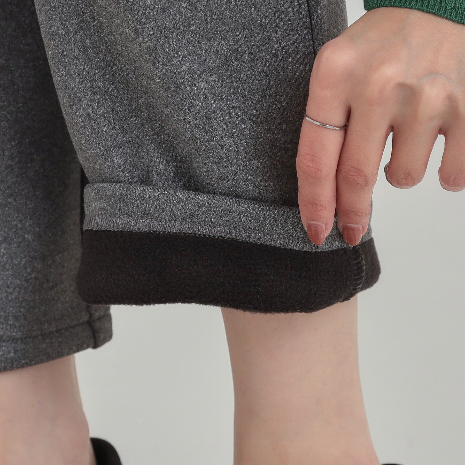 SHOO･LA･RUE「【あったか/洗濯機可】もちもちの肌触りがやみつきに 裏起毛テーパードパンツ」|その他|