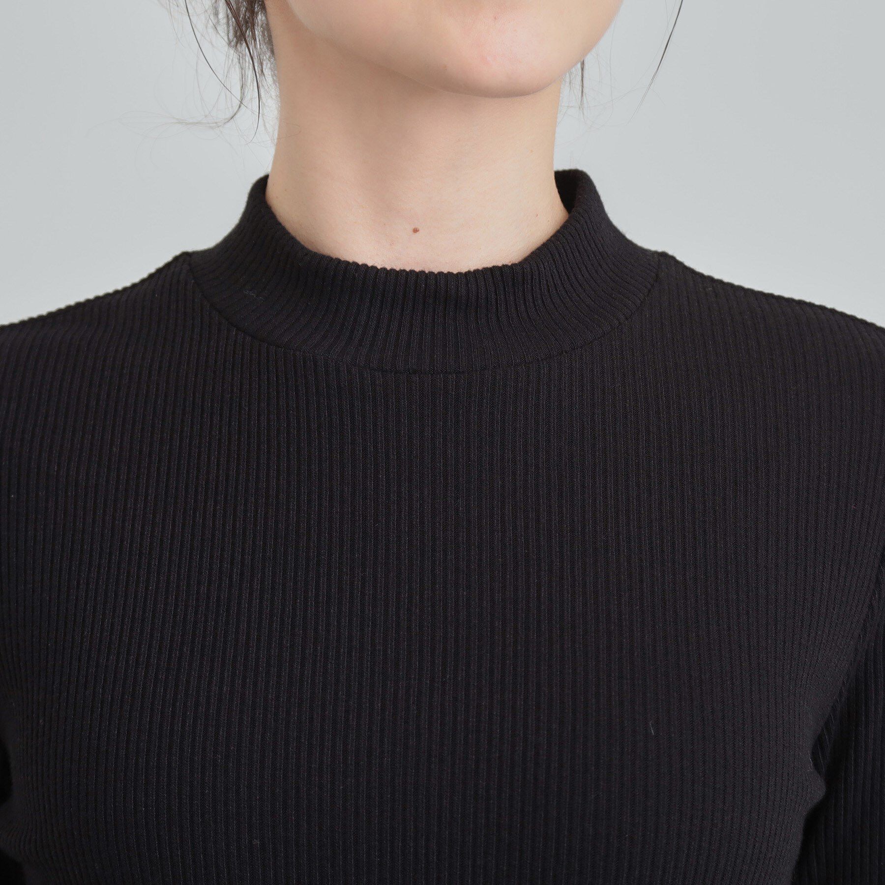 SHOO･LA･RUE「【2点セット/洗濯機可】時短でコーデが決まる ジャンドレ+リブインナー」|ワンピース|