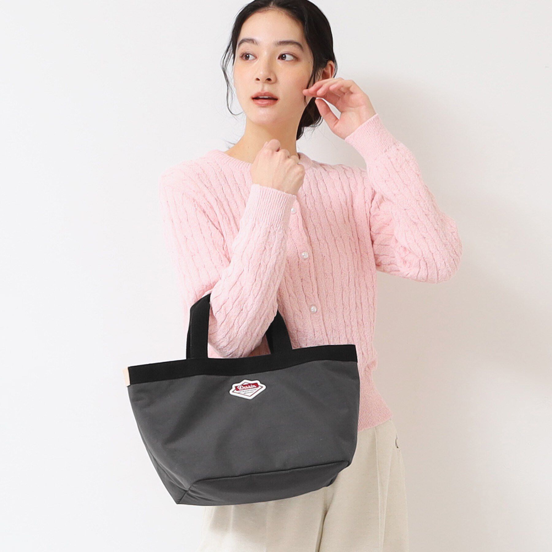 Dessin「【軽量】ワッペン付きボートバッグ」|トートバッグ|