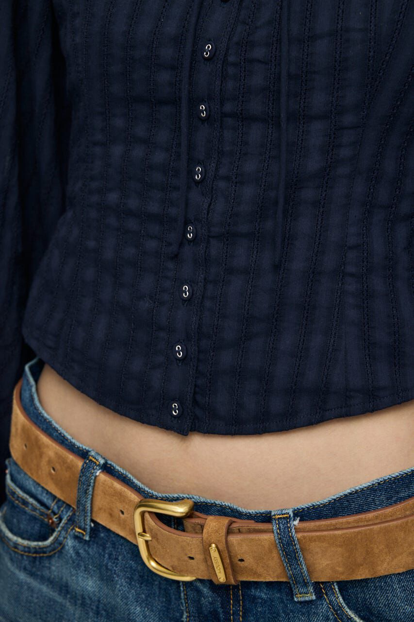 MOUSSY「LACE TRIMMED CORSET ブラウス」|シャツ・ブラウス|