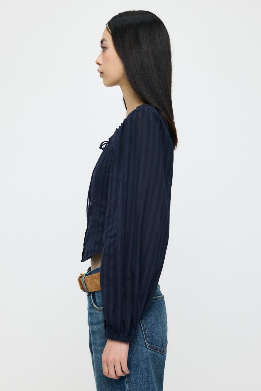 MOUSSY「LACE TRIMMED CORSET ブラウス」|シャツ・ブラウス|