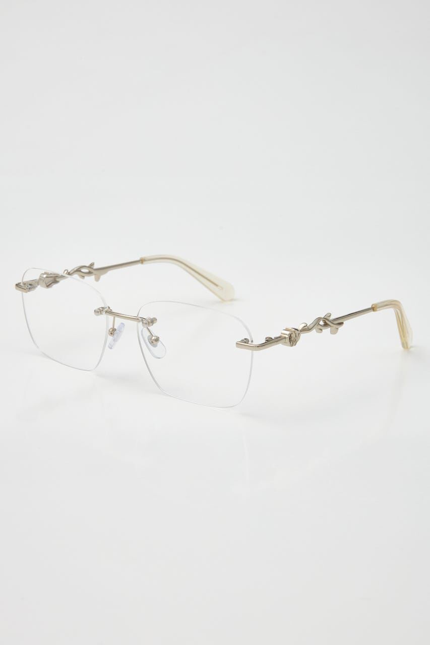 SLY「ROSE MOTIF CLEAR アイウェア」|メガネ|
