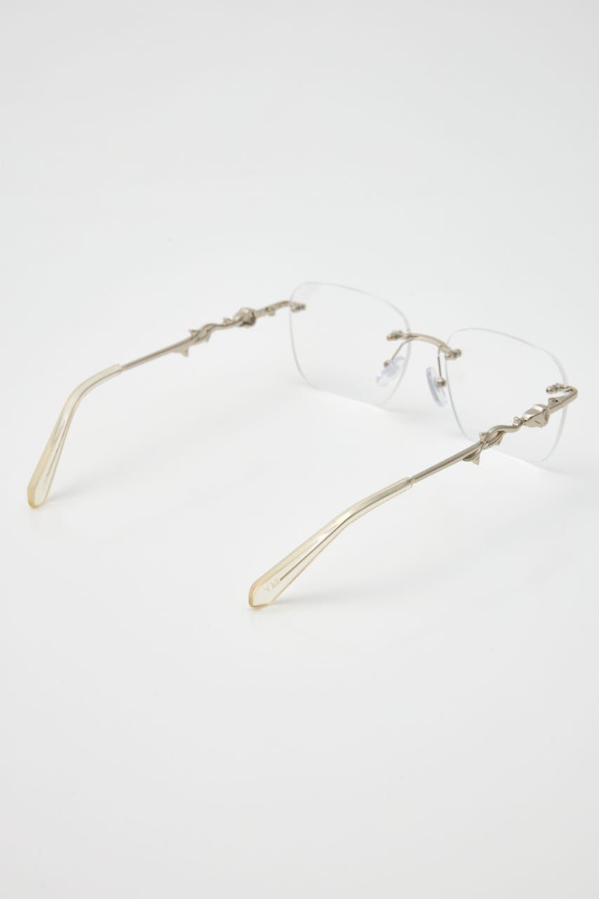 SLY「ROSE MOTIF CLEAR アイウェア」|メガネ|