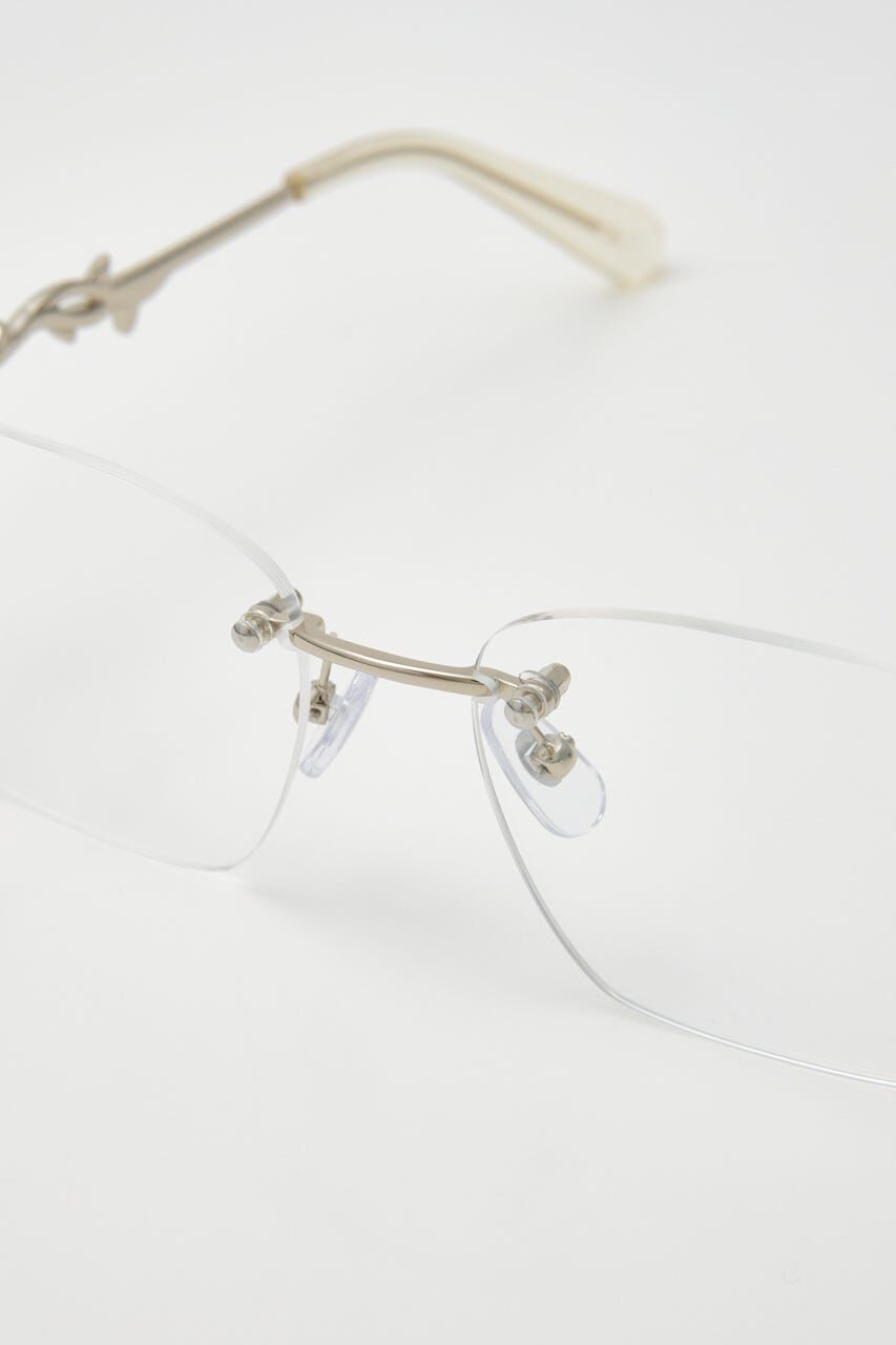 SLY「ROSE MOTIF CLEAR アイウェア」|メガネ|