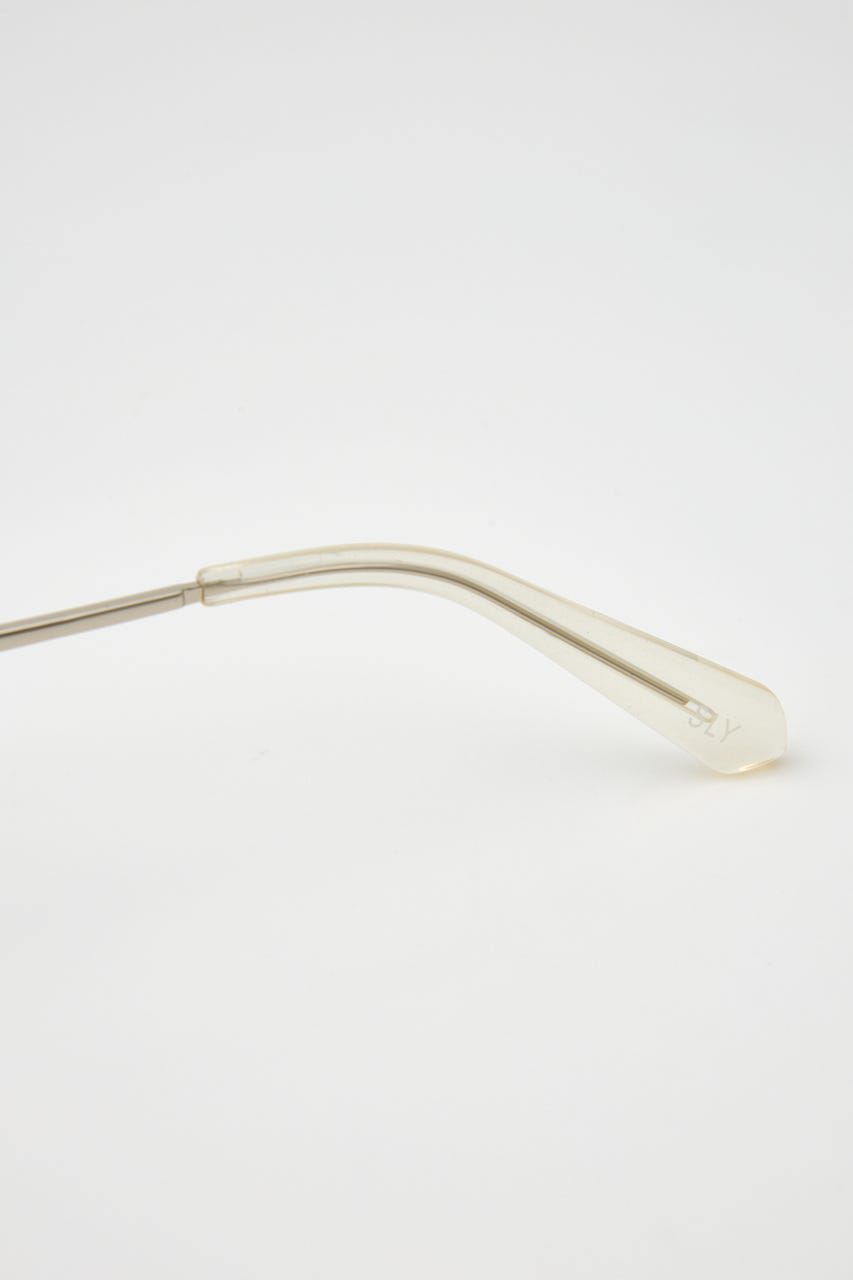 SLY「ROSE MOTIF CLEAR アイウェア」|メガネ|