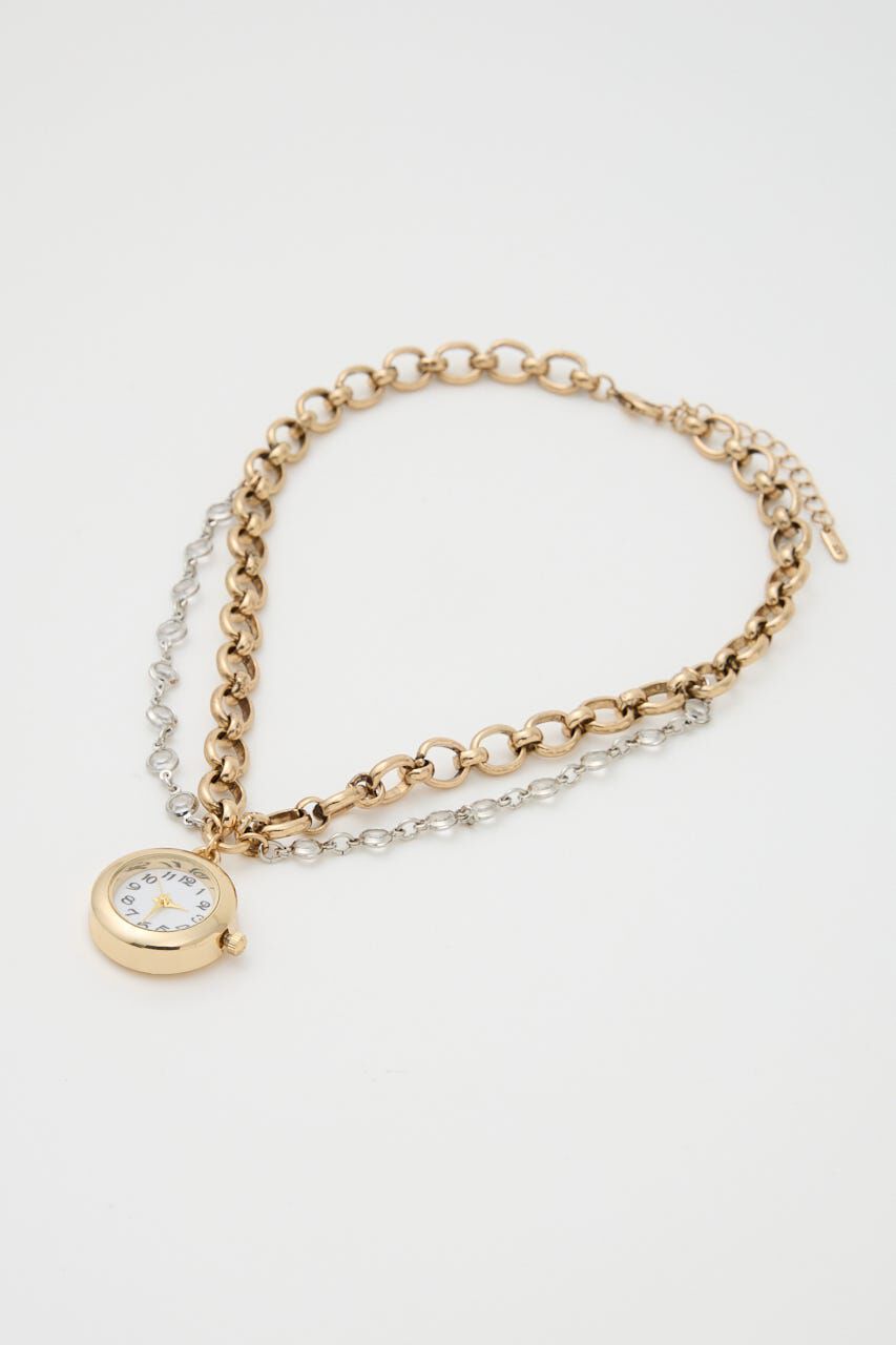 SLY「CLOCK MOTIF ネックレス」|ネックレス|